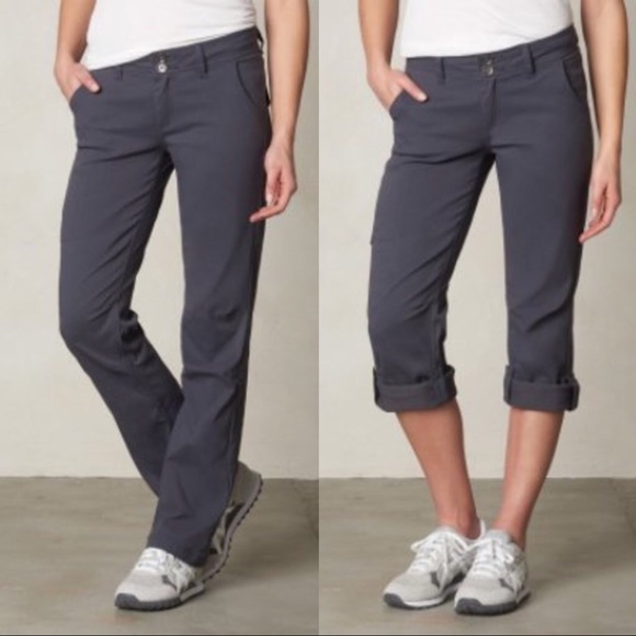 Prana Pants - {Prana} Halle Hiking Cargo Pants in Coal